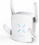 2025 WiFi 6 Range Extender, Dual-Band Wi-Fi Repeater Signal Booster, Covers Up to 12,000 Sq.Ft., with Gigabit Ethernet Port, Easy Setup, EasyMesh Compatible
