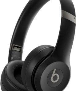 Beats Solo 4 - Wireless Bluetooth On-Ear Headphones, Apple & Android Compatible, Up to 50 Hours of Battery Life - Matte Black