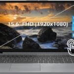 Lenovo Ideapad 1i 15.6" FHD Touch Display, Business Student Laptop, Intel Core i3-1215U, 6-core, 12GB RAM, 256GB SSD, Intel Iris X Graphics, Bluetooth, Wi-Fi, Windows 11, Cloud Grey, W/GaLiMu