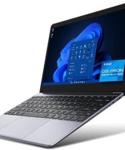 CHUWI HeroBook Pro 14.1'' Laptop, 256GB SSD 8GB RAM, Windows 11 Laptop, 1TB SSD Expand, Intel Celeron N4020(up to 2.8GHz), 2K FHD IPS Display, Ultra Slim, Mini-HDMI, 5G WiFi, USB3.0, Webcam,TF Card