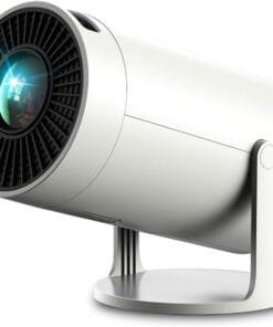 Mini Projector with WiFi and Bluetooth, 4K 1080P Support - JAOKPO Outdoor Portable Movie Projector Built-in Android 11 system - Auto Keystone Home Smart Projector for Phone/TV Stick/Laptop