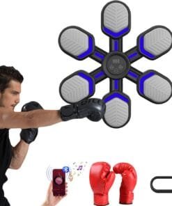 2025 New Smart Bluetooth Boxing Machine, Music Boxing Machine with Boxing Gloves for Adult & Kids, Boxing Wall Mount Machine for Home, Office, Gym