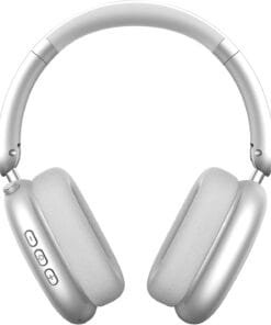 Y01 Wireless Over Ear Headphones, Noise Canceling Bluetooth 5.3 Headphones with Microphones,Hi-Res Audio,48H Playtime,Foldable,Breathable Soft Earpads for iOS/Android/Samsung/PC-Silver