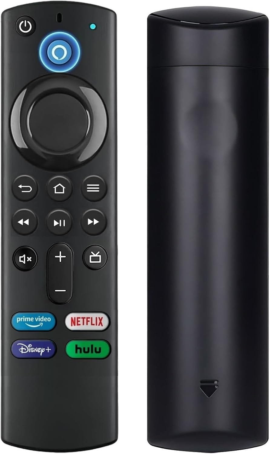 Fire Stick Remote Replacement Control for Fire Stick 2nd Gen, 3rd Gen, Lite, 4K,4K MAX, Fire Cube 1st Gen, 2nd Gen, 3nd Gen, Fire 3rd Gen PendantDesign Voice Control 1.15-2025