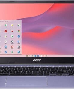 acer Chromebook 315 15.6" FHD, Intel Celeron N4500, 4GB RAM, 128GB Storage (64GB eMMC + 64GB SD Card), Home & Student Laptop, 10-Hr Long Battery Life, Wi-Fi 6, Webcam, Chrome OS, Purple (Renewed)