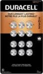 12 Duracell DL2032 Duralock Lithium Batteries Cell Button Electronics (2x6)