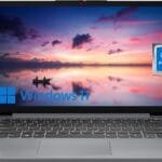 Lenovo IdeaPad 2023 Flagship 14'' HD Screen Lightweight Laptop, 4-Core Intel Pentium N5030 (Upto 3.1GHz), 4GB RAM, 128GB eMMC,WiFi, Webcam, Long Battery Hours, Microsoft 365, Win 11S+HubxcelAccessory