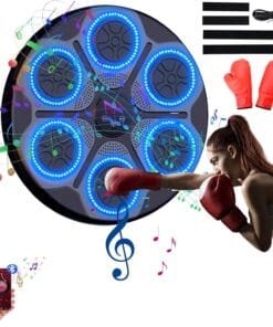 Boxtoner - Smart Bluetooth Boxing Toner, 2025 New Boxtoner Exercise, with Boxing Gloves, Wall Mounted Musical Punching Pad, Reduce Excess Fat, Get Toned Arms in 30 Days