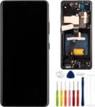 OLED Digital Display Compatible with Samsung Galaxy S21 Ultra 5G SM-G998B SM-G998U 6.8" LCD Display Touch Screen Assembly with Tools Support Fingerprint(with Frame)