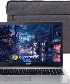 acer Chromebook 315 Laptop, 15.6" HD Display Laptop for Student & Business, Intel Celeron N4020(Up to 2.8GHz), 4GB RAM, 64GB eMMC, Intel UHD Graphics, 12.5H Long Battery, WiFi, Chrome OS, Silver