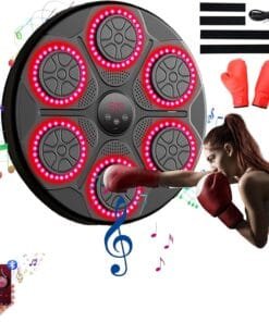 Boxtoner - Smart Bluetooth Boxing Toner, 2025 New Boxtoner Exercise, with Boxing Gloves, Wall Mounted Musical Punching Pad, Reduce Excess Fat, Get Toned Arms in 30 Days