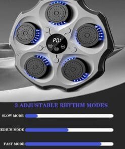 2025 New Boxing Wall Mount Machine, Smart Bluetooth Boxing Machine with Boxing Gloves for Adult & Kids, Music Boxing Machine for Home