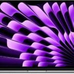 Apple 2024 MacBook Air 15-inch Laptop with M3 chip: Built for Apple Intelligence, 15.3-inch Liquid Retina Display, 16GB Unified Memory, 256GB SSD Storage, Backlit Keyboard, Touch ID; Space Gray