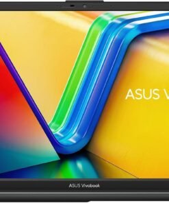 ASUS Vivobook Go 15.6” FHD Slim Laptop, AMD Ryzen 3 7320U Quad Core Processor, 8GB DDR5 RAM, 128GB SSD, Windows 11 Home, Fast Charging, Webcam Sheild, Mixed Black, E1504FA-AS33