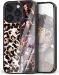 Custom Phone Cases, Picture Collage VS Leopard Print Personalized Case for Women (for iPhone All Model, for Samsung Galaxy S20 S21 S22 S23 S24 Plus Ultra, Note10 20, A02 A03 A14 A33 A50 A51 A52 A53)