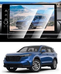 FIILINES Screen Protector for Honda CR-V EX-L Sport Touring 2023-2025 /Civic Touring 22-25 /HR-V EX-L 23-25, 9 inch Touchscreen 9H Tempered Glass Screen Protector Anti-Glare Shatterproof