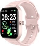 Smart Watch for Women Men, Answer/Make Call, Alexa Built-in, 1.8“ Fitness Tracker with 100 Sport Modes, Heart Rate, Blood Oxygen, Sleep Monitor, Fit for Android and iPhone, IP68 Waterproof