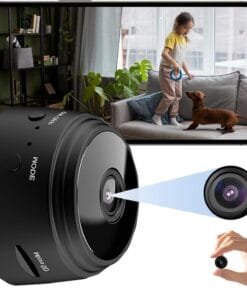 Mini Hidden Camera Spy Wireless - 2025 Upgraded HD WiFi Spy Camera for Home, Nanny Cam Hidden Camera for Pet, Baby, Small Cameras with Motion Detection, Cloud & SD Storage, Night Vision, App Control