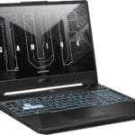 ASUS TUF Gaming A15 (2024) Gaming Laptop, 15.6” FHD 144Hz Display, NVIDIA® GeForce RTX™ 2050, AMD Ryzen™ 5 7535HS, 8GB DDR5, 512GB PCIe® Gen4 NVMe™ SSD, Wi-Fi 6, Windows 11, FA506NF-ES51