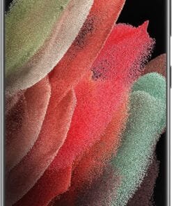 Samsung Electronics Samsung Galaxy S21 Ultra 5G | Factory Unlocked Android Cell Phone | US Version 5G Smartphone | Pro-Grade Camera, 108MP High Res | 128GB, Black (SM-G998UZKAXAA) (Renewed)